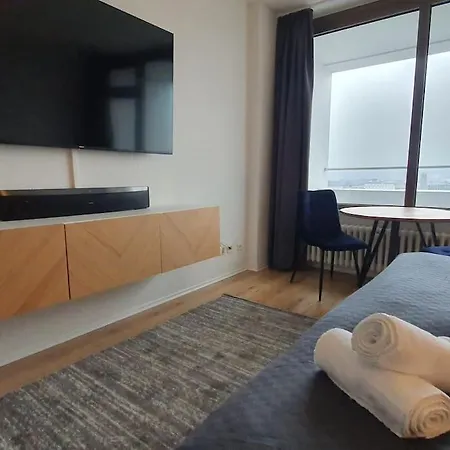 Penthouse Mit Einzigartigem Blick Ueber Essen Appartement Buitenkant foto