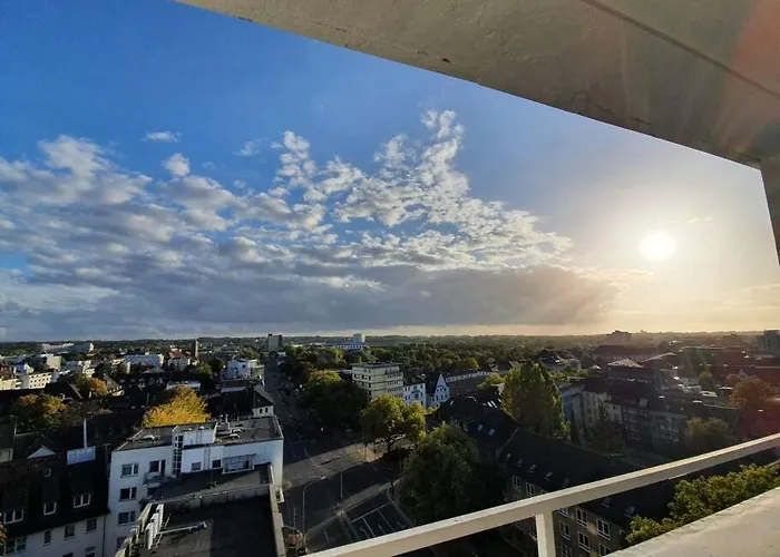 Penthouse Mit Einzigartigem Blick Ueber Essen